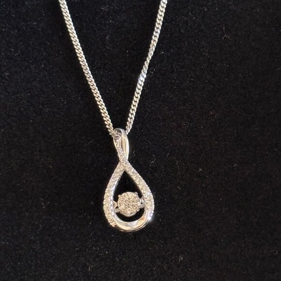 Kay Jewelers Silver Infinity Pendant Necklace - Picture 3 of 7